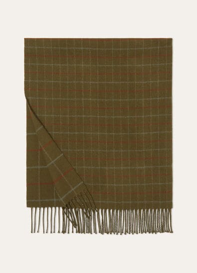 DOUBLE BELT SCARF CASH