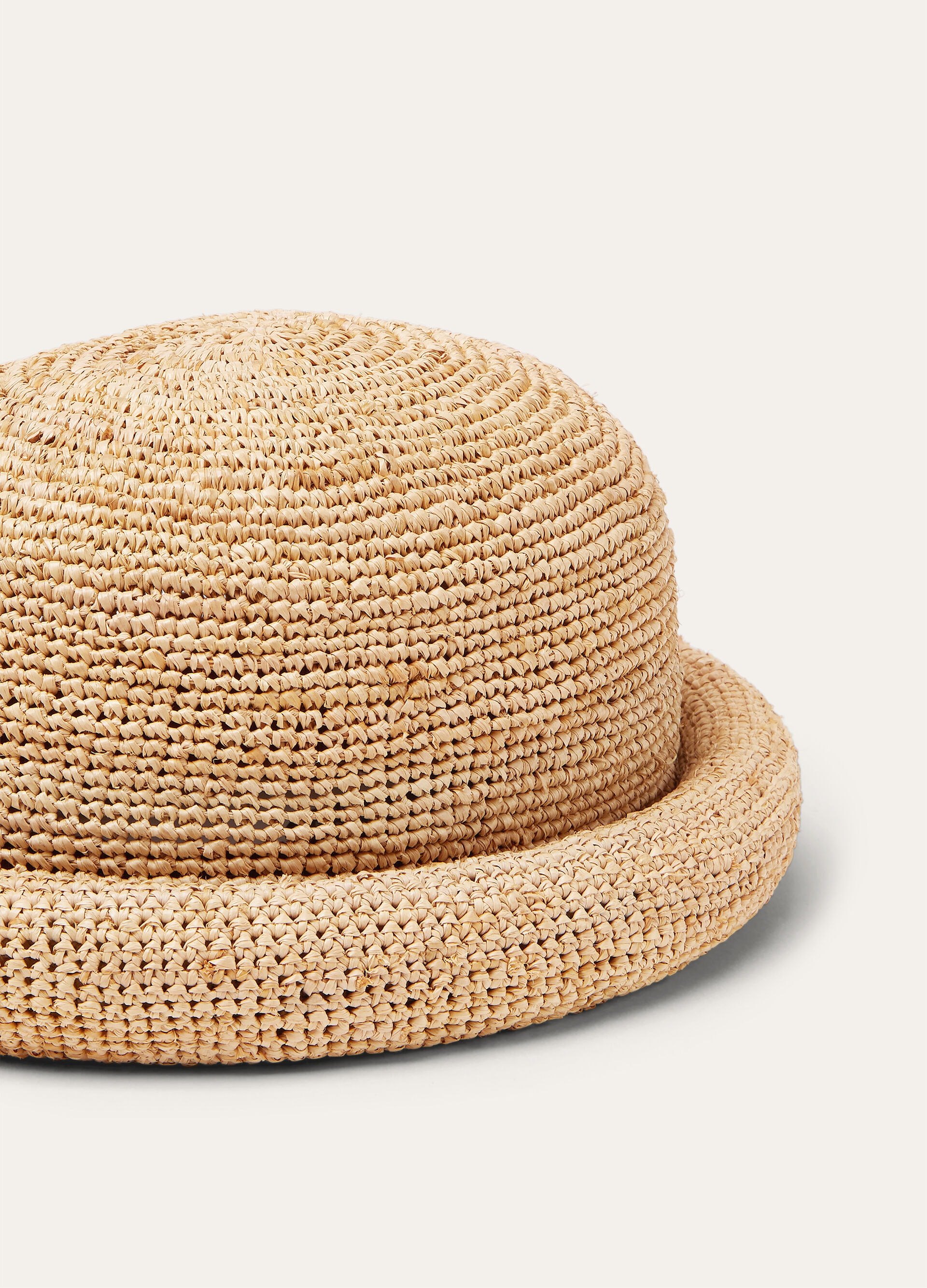 CHARLIE HAT RAFIA CROCHET