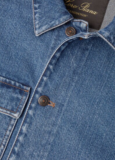 FREM JACKET WASHED CASHDENIM