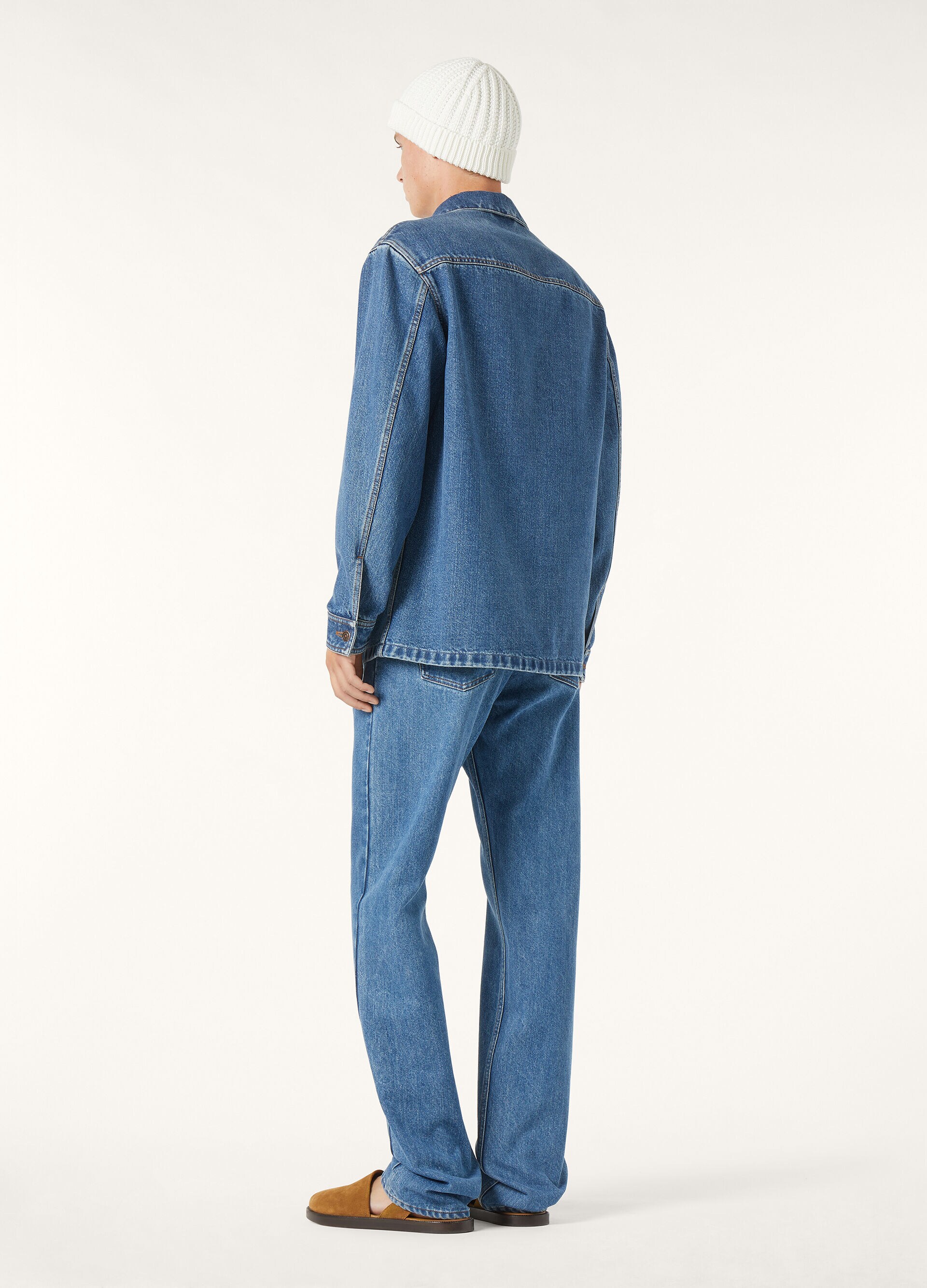 FREM JACKET WASHED CASHDENIM