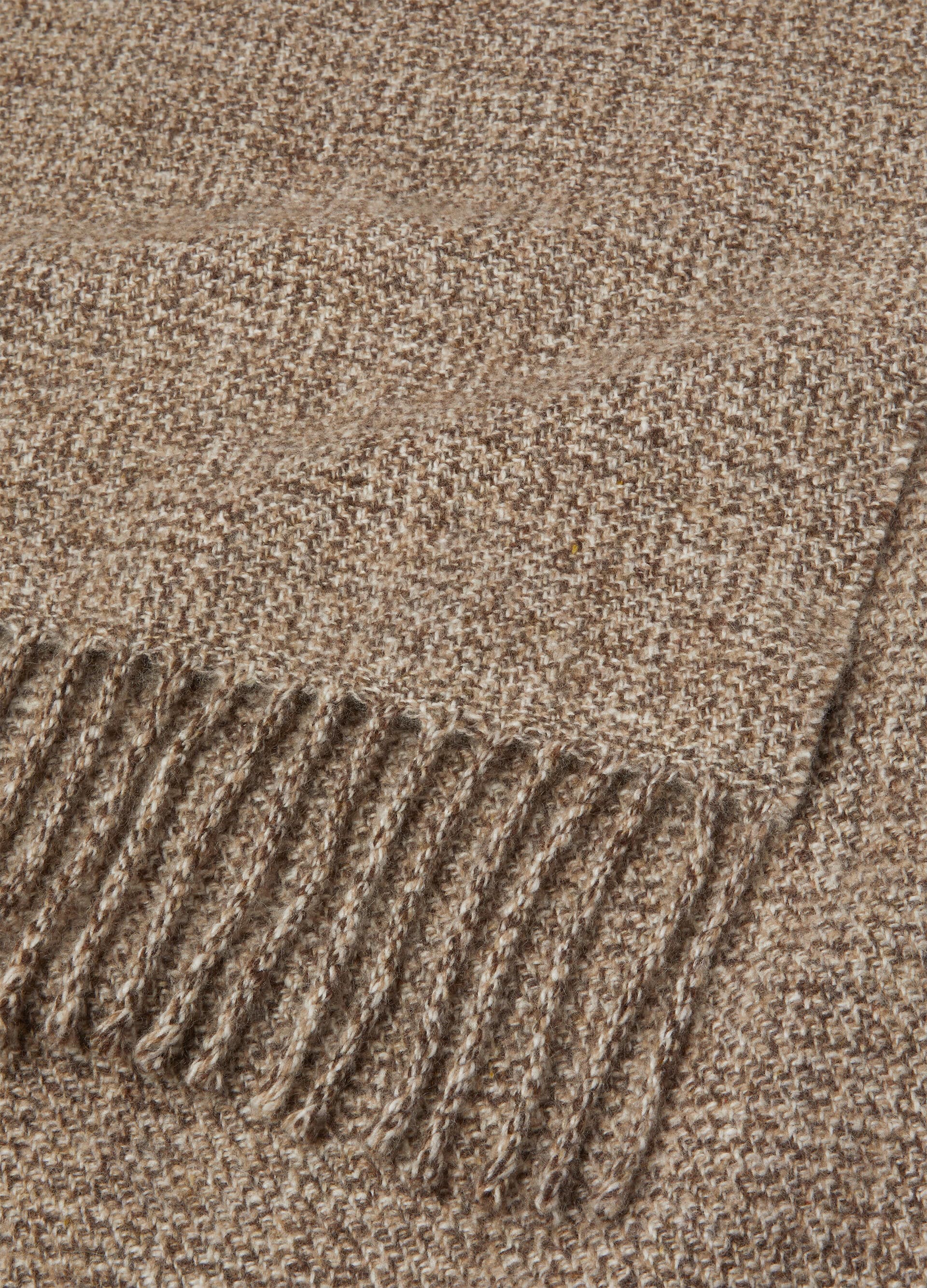MOULINE' TWEED SCARF CASH