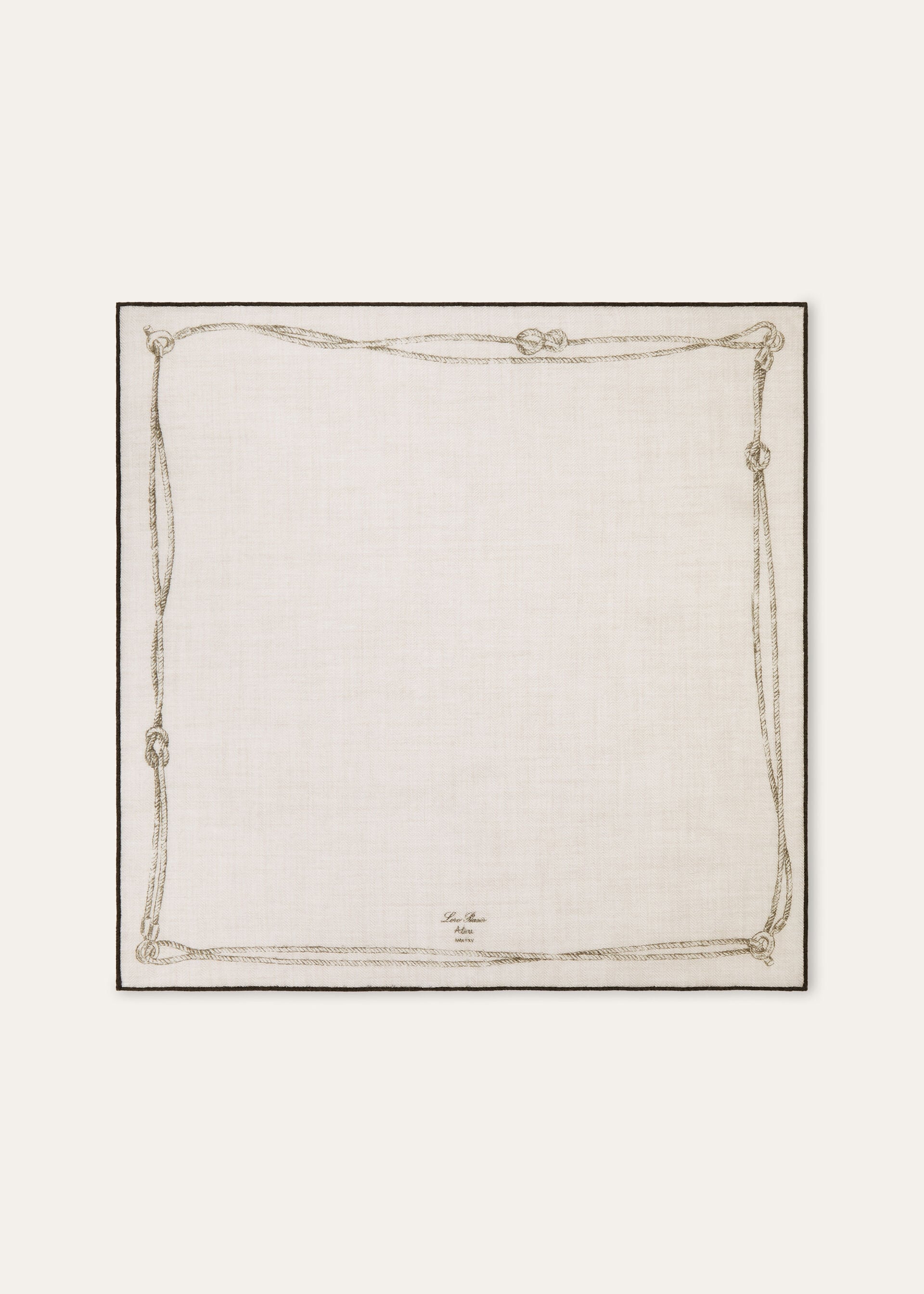 LORO PIANA ALARE FOULARD 60 CASH SILK