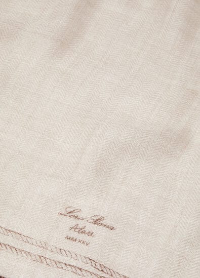 LORO PIANA ALARE FOULARD 60 CASH SILK