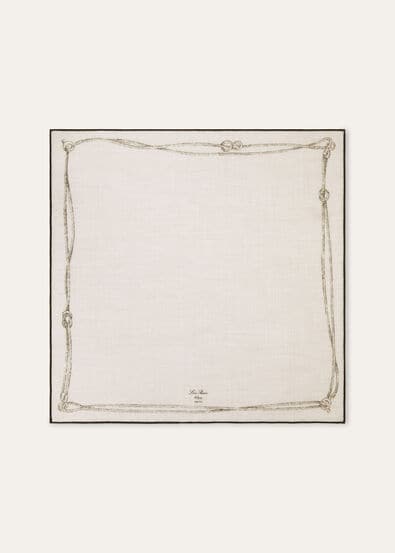 LORO PIANA ALARE FOULARD 60 CASH SILK