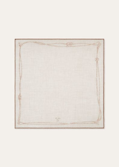 LORO PIANA ALARE FOULARD 60 CASH SILK