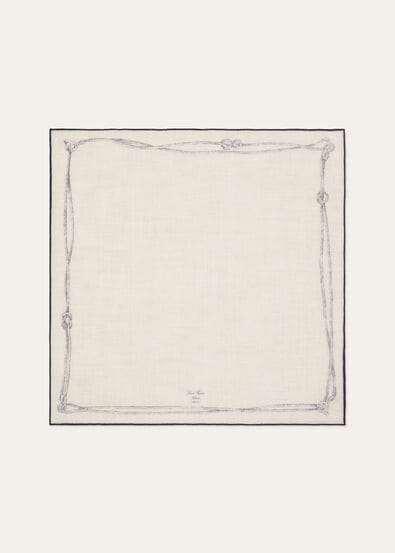 LORO PIANA ALARE FOULARD 60 CASH SILK