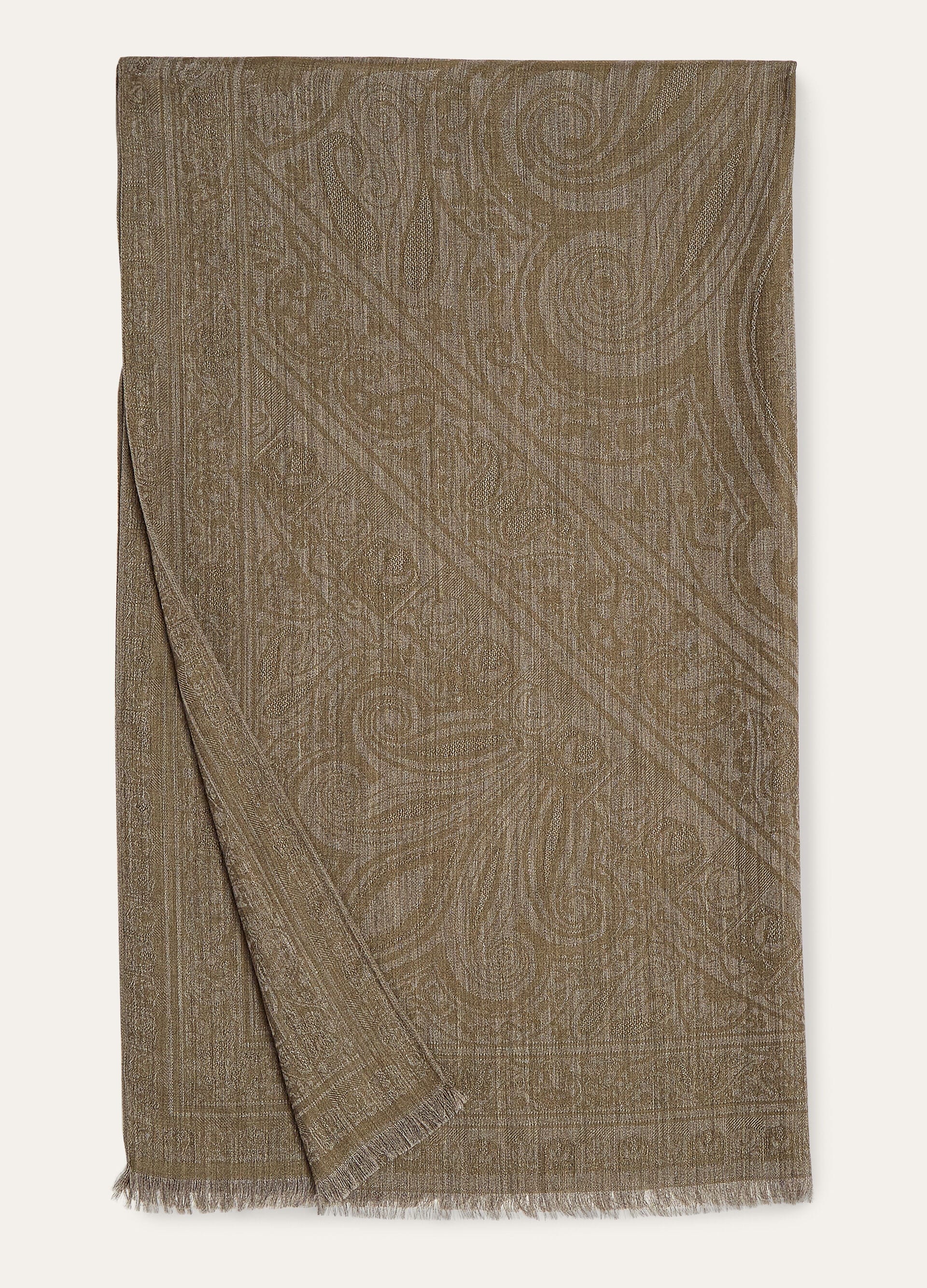 STOLA JACQUARD CASH SILK