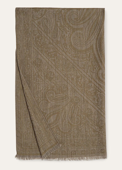 STOLA JACQUARD CASH SILK