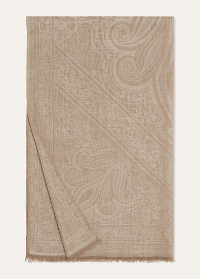 STOLA JACQUARD CASH SILK