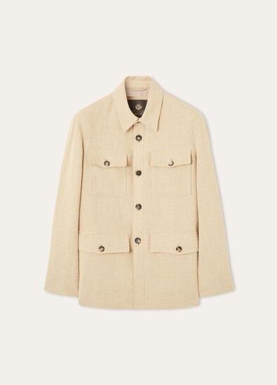 CLEM JACKET SUMMER LINEN SILK
