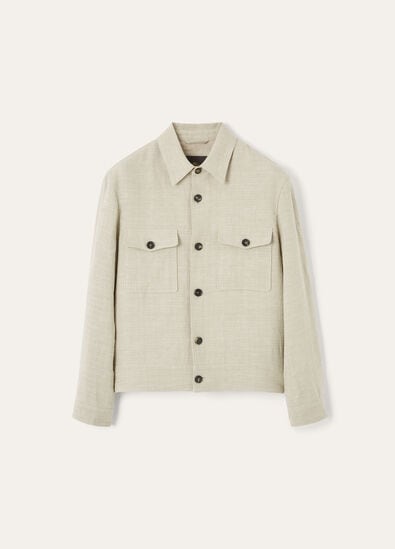 CLEM BLOUSON SUMMER LINEN SILK