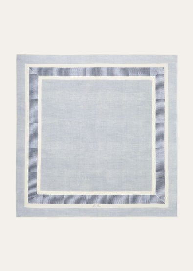 MAREA FOULARD 90 SILK LINEN