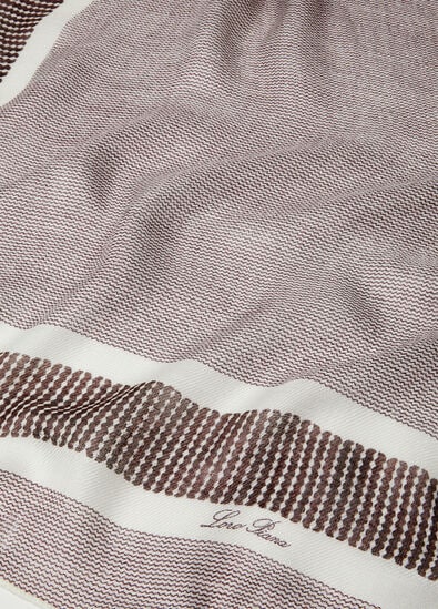 MAREA FOULARD 90 SILK LINEN
