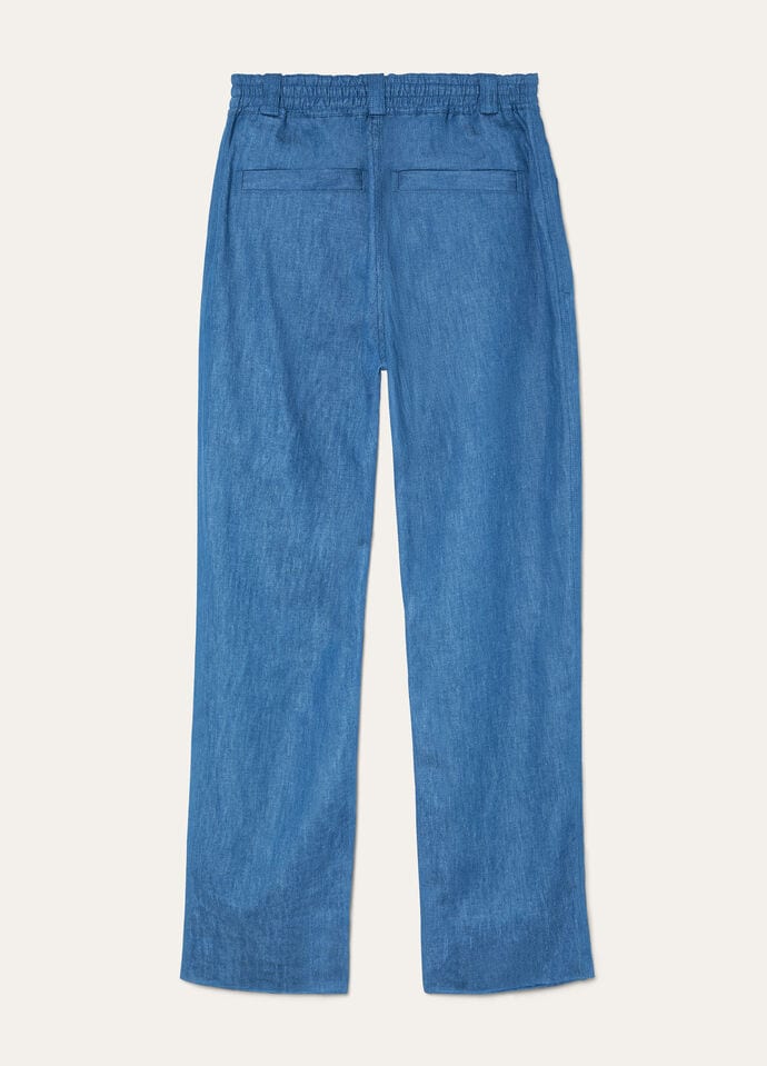 HURLEY TROUSERS LINEN CHAMBRAY_FAP2065_W1CV_6
