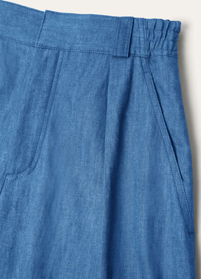 HURLEY TROUSERS LINEN CHAMBRAY