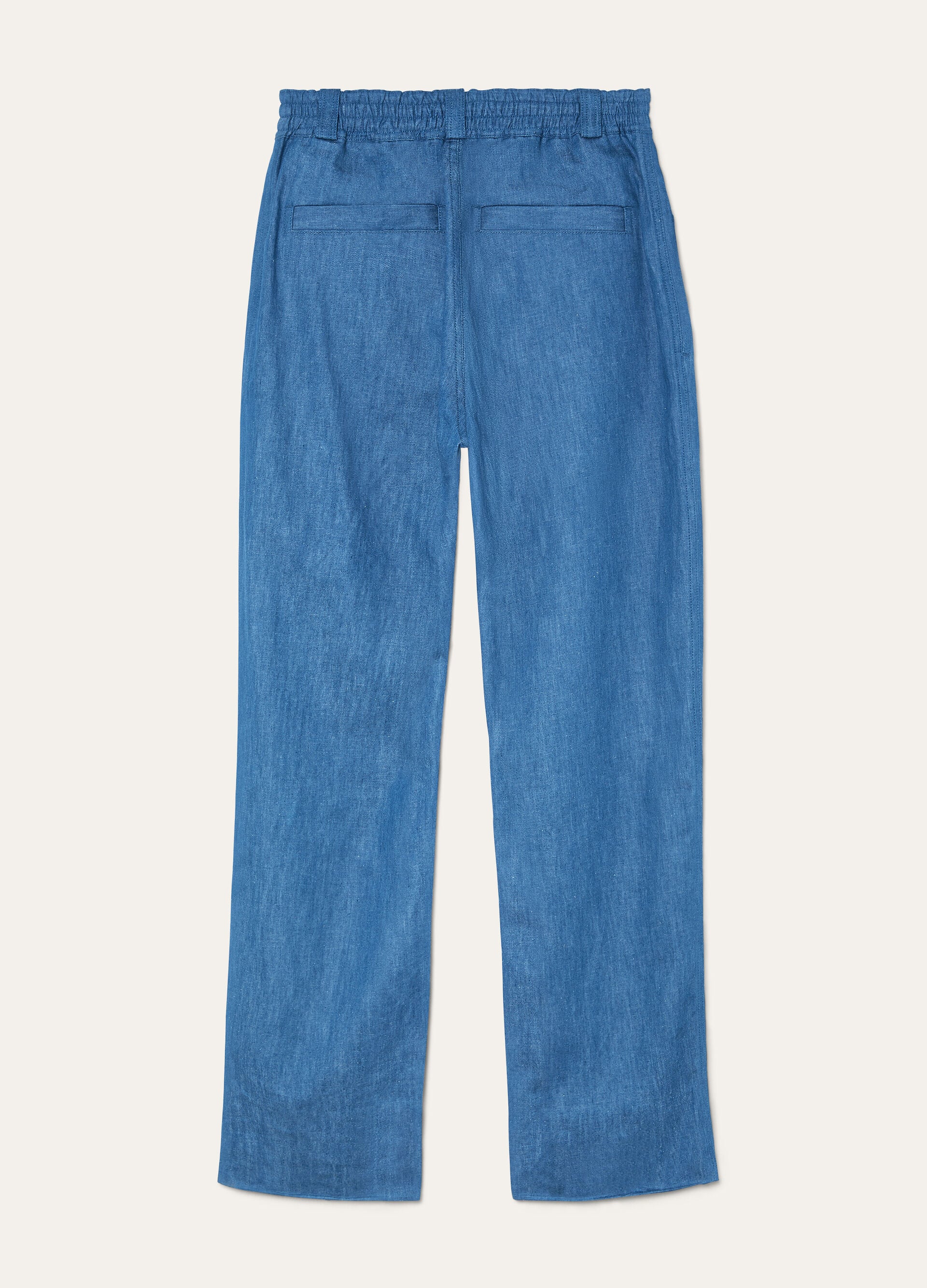HURLEY TROUSERS LINEN CHAMBRAY