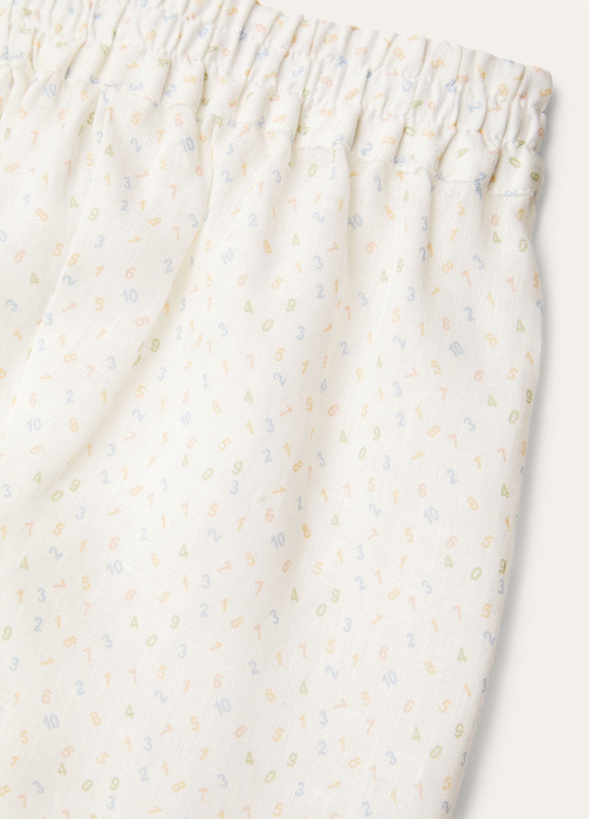 FINN PANTS LINEN LITTLE NUMBERS