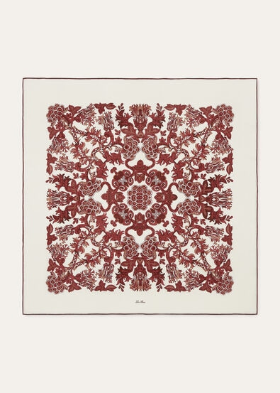 CARDO BLOOMS FOULARD 90 WOOL