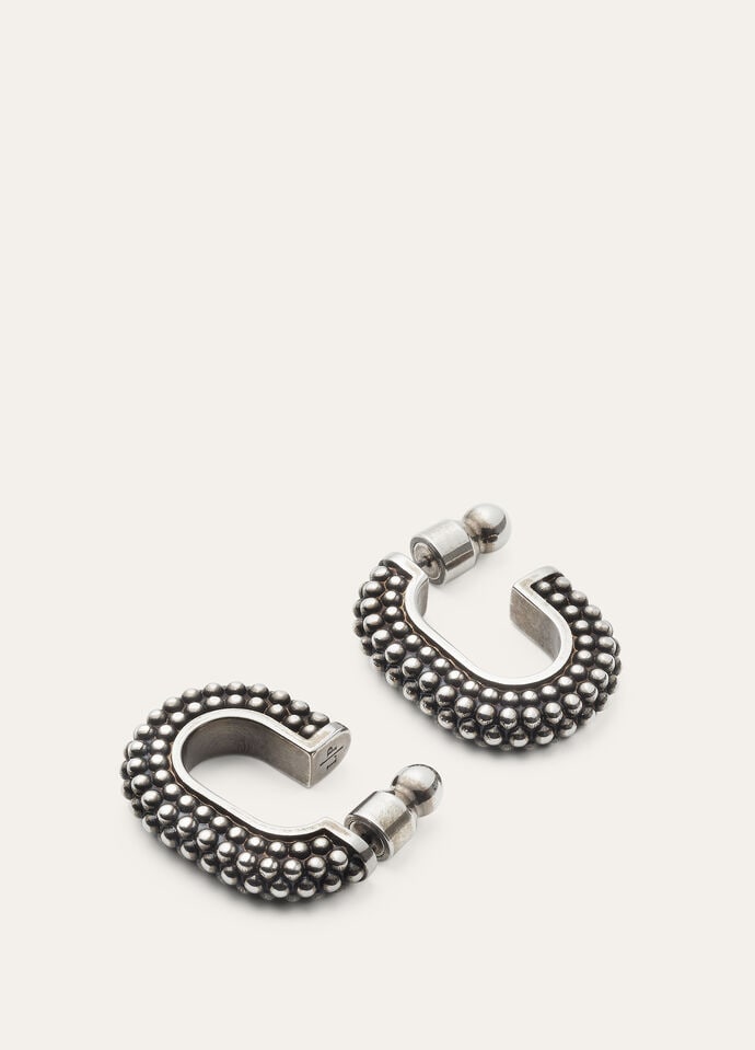 BUBBLE CHAIN LINK EARRINGS BRASS_FAP2246_M0V4_NR_4