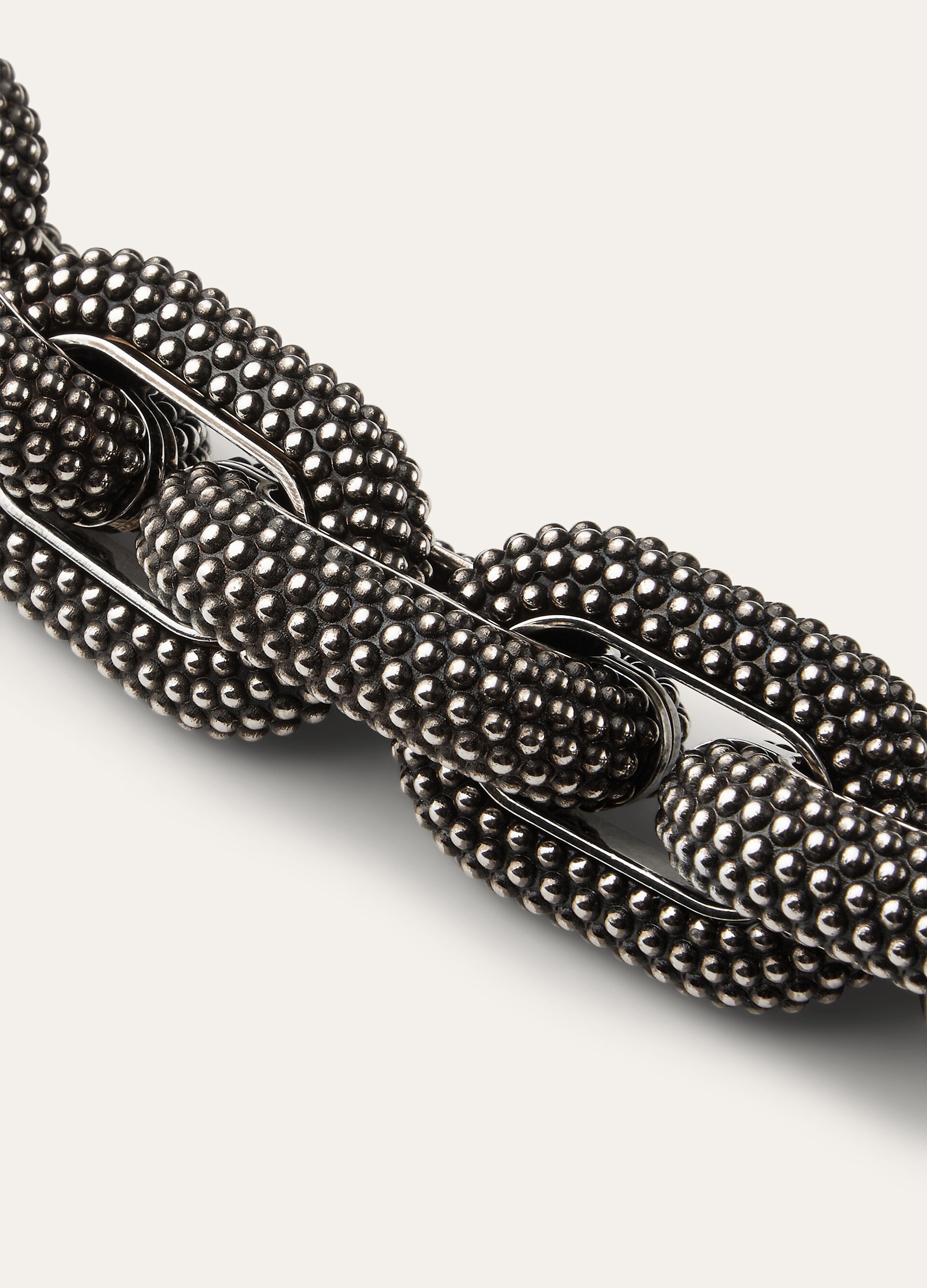 BUBBLE CHAIN NECKLACE BRASS