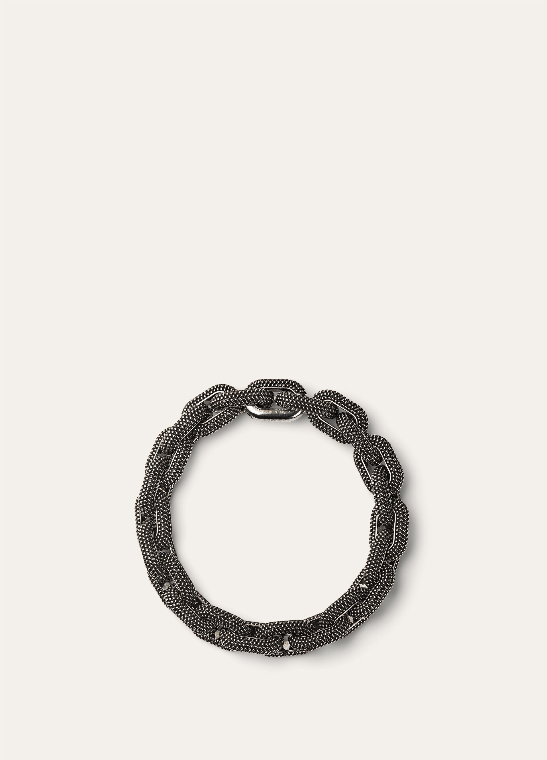 BUBBLE CHAIN NECKLACE BRASS