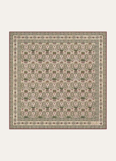 LORO PIANA CARDO VENEZIANO FOULARD 60 SILK HABUT.