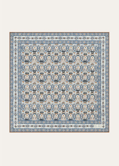 LORO PIANA CARDO VENEZIANO FOULARD 60 SILK HABUT.