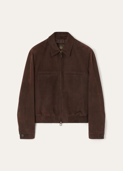 KANE BOMBER DOESKIN SUEDE