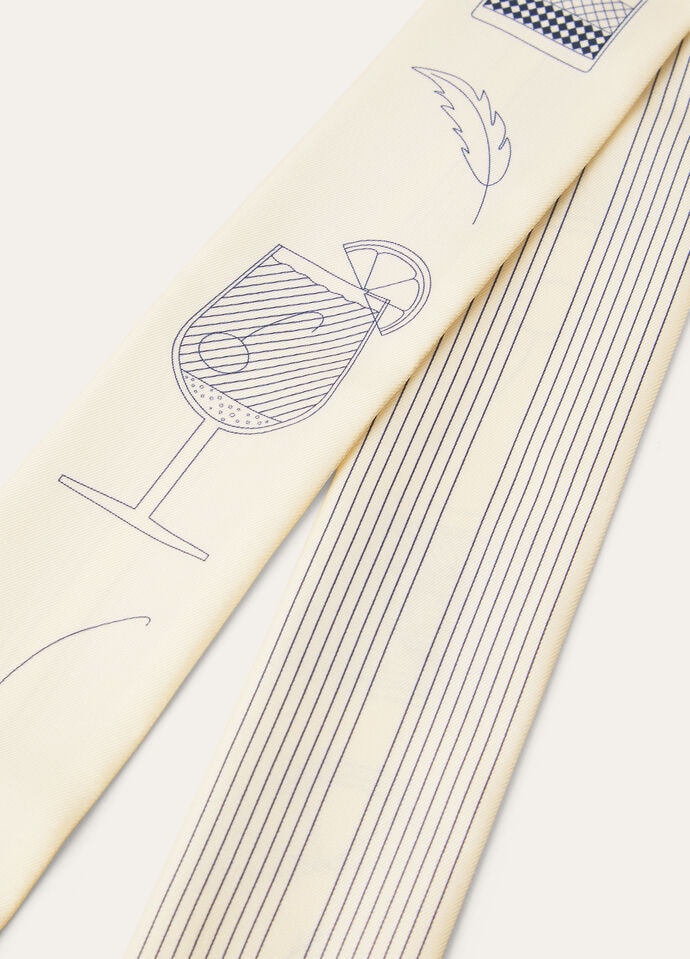 LORO PIANA APERITIVO TIE BAND 108 SILK TWILL_FAP2273_T1OU_NR_3
