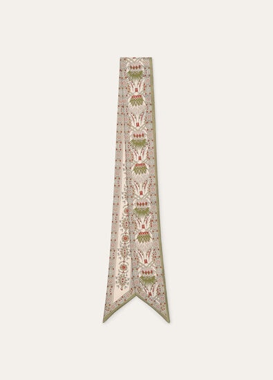 LORO PIANA CARDO VENEZIANO TIE BAND 86 SILK TWILL
