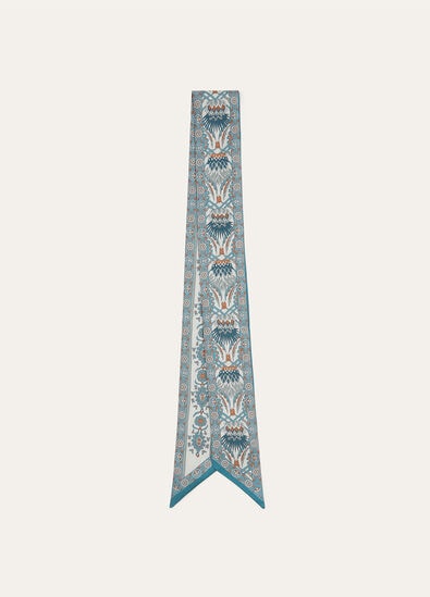 LORO PIANA CARDO VENEZIANO TIE BAND 86 SILK TWILL