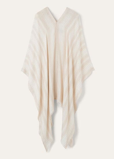 PONCHO SUITCASE STRIPES TONE