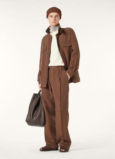 TRAVELLER FIELD JACKET LINEN SILK