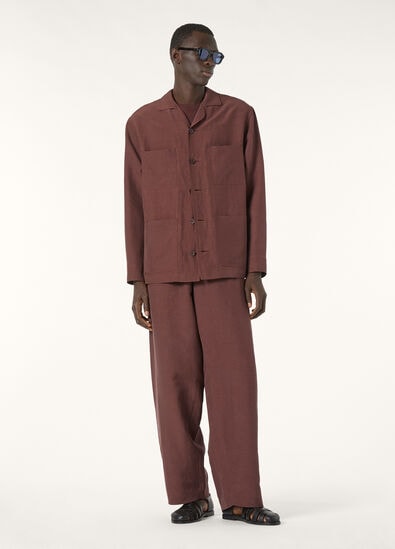 JOELE SHIRT LIGHT LINEN SILK
