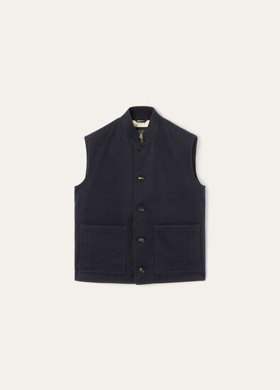 HENLEY VEST CASH STORM