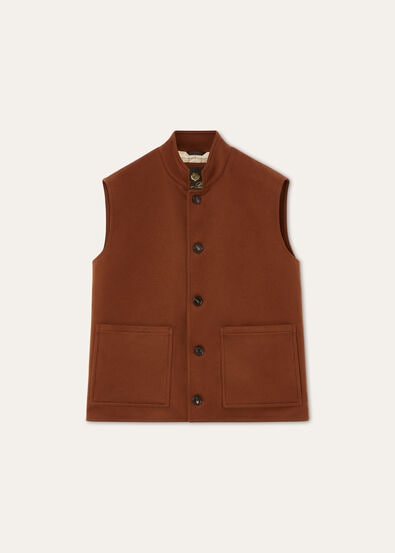 HENLEY VEST CASH STORM