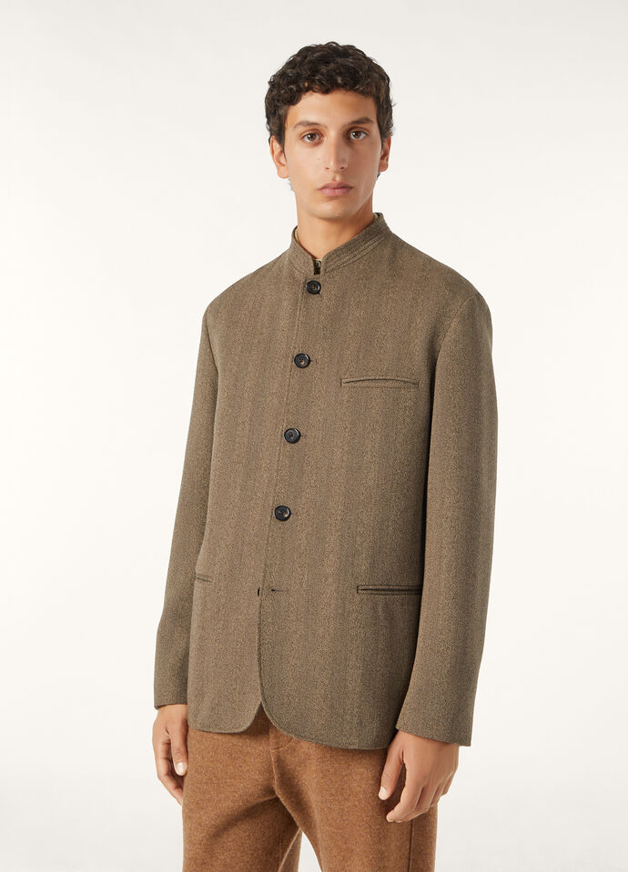 VIENNA JACKET HERITAGE CHEVRON RAIN_FAP2369_F6P8_3