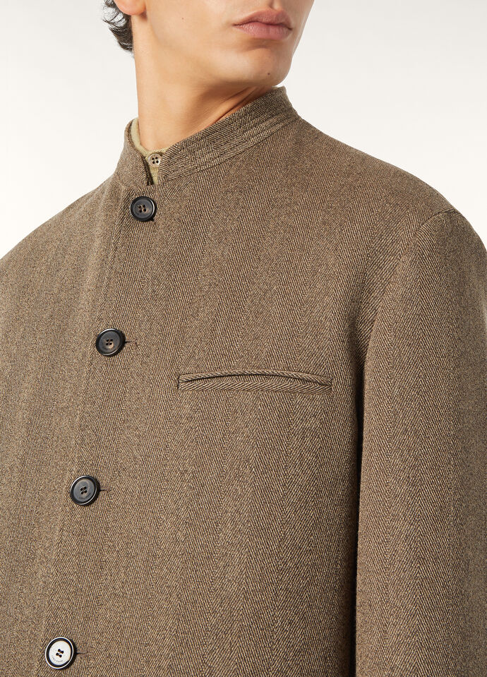 VIENNA JACKET HERITAGE CHEVRON RAIN_FAP2369_F6P8_2
