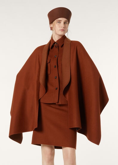 VIOLANTE CAPE ONLY DOUBLE BICOLOR