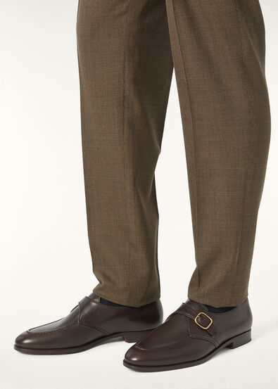 SERGIO WALK MONK HERITAGE CALF