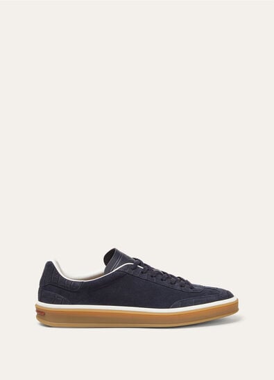 TENNIS WALK SUEDE NABUK ALLIGATOR