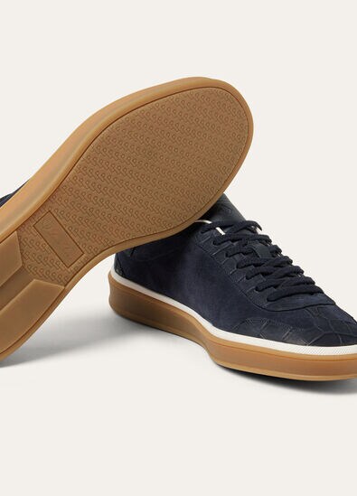 TENNIS WALK SUEDE NABUK ALLIGATOR