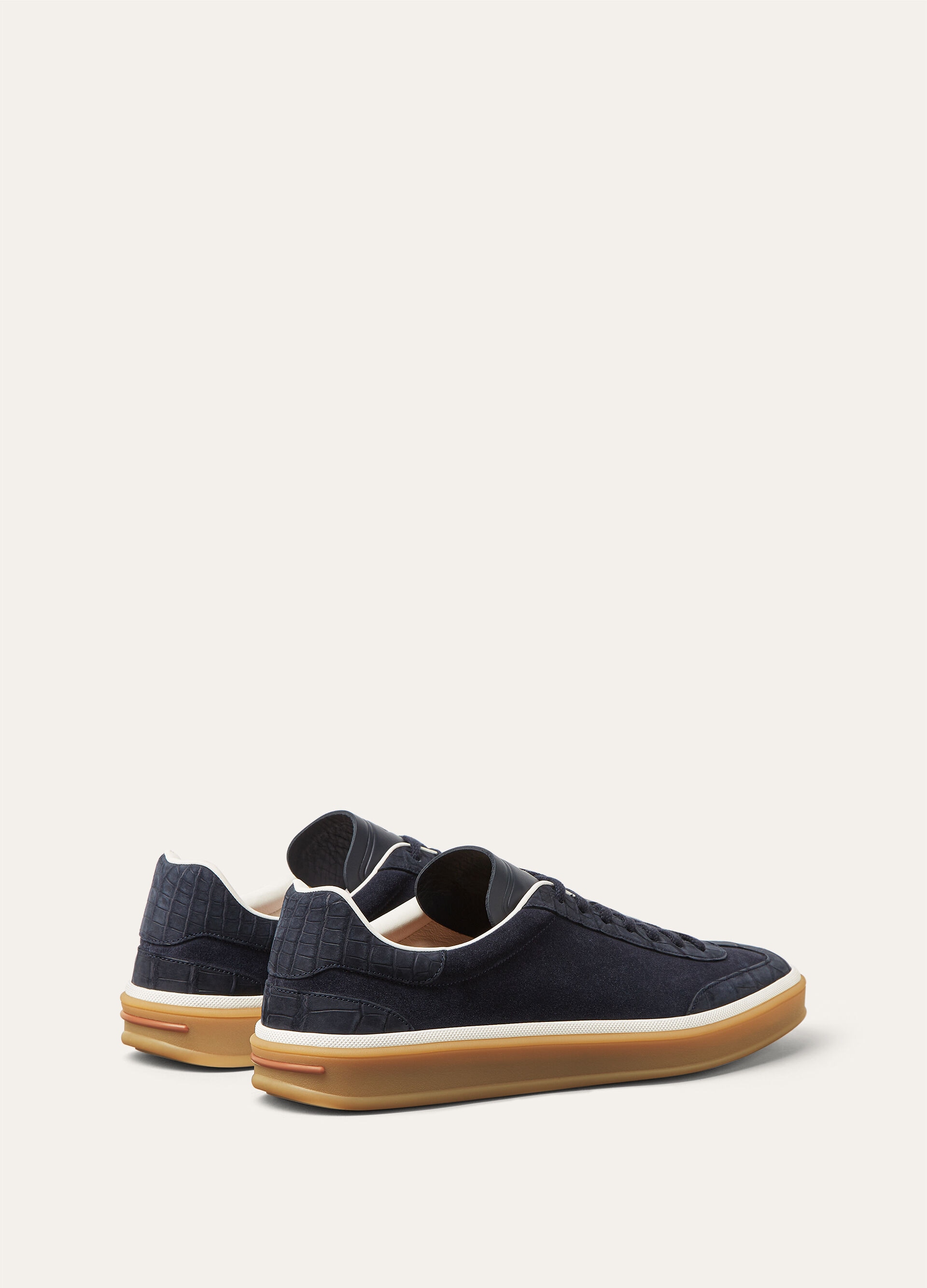 TENNIS WALK SUEDE NABUK ALLIGATOR