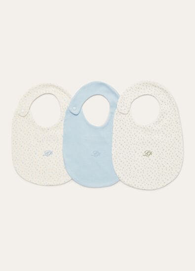 LITTLE NUMBERS BIBS SET COTTON