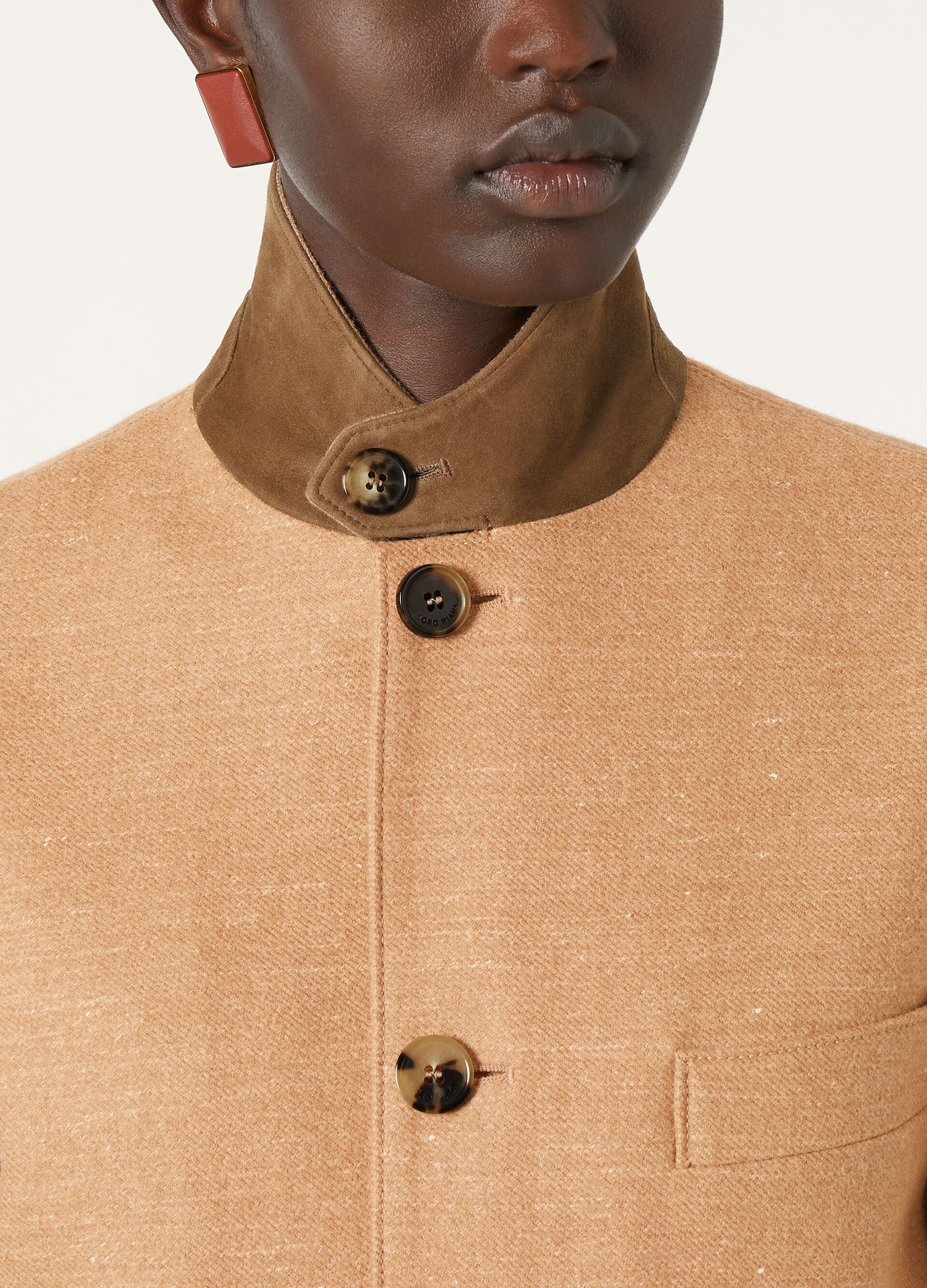 ROADSTER MINI JACKET LIGHT MELTON CASH WOOL