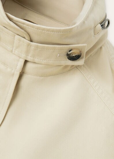 TRAVELLER FIELD JACKET LINEN SILK BELT STORM