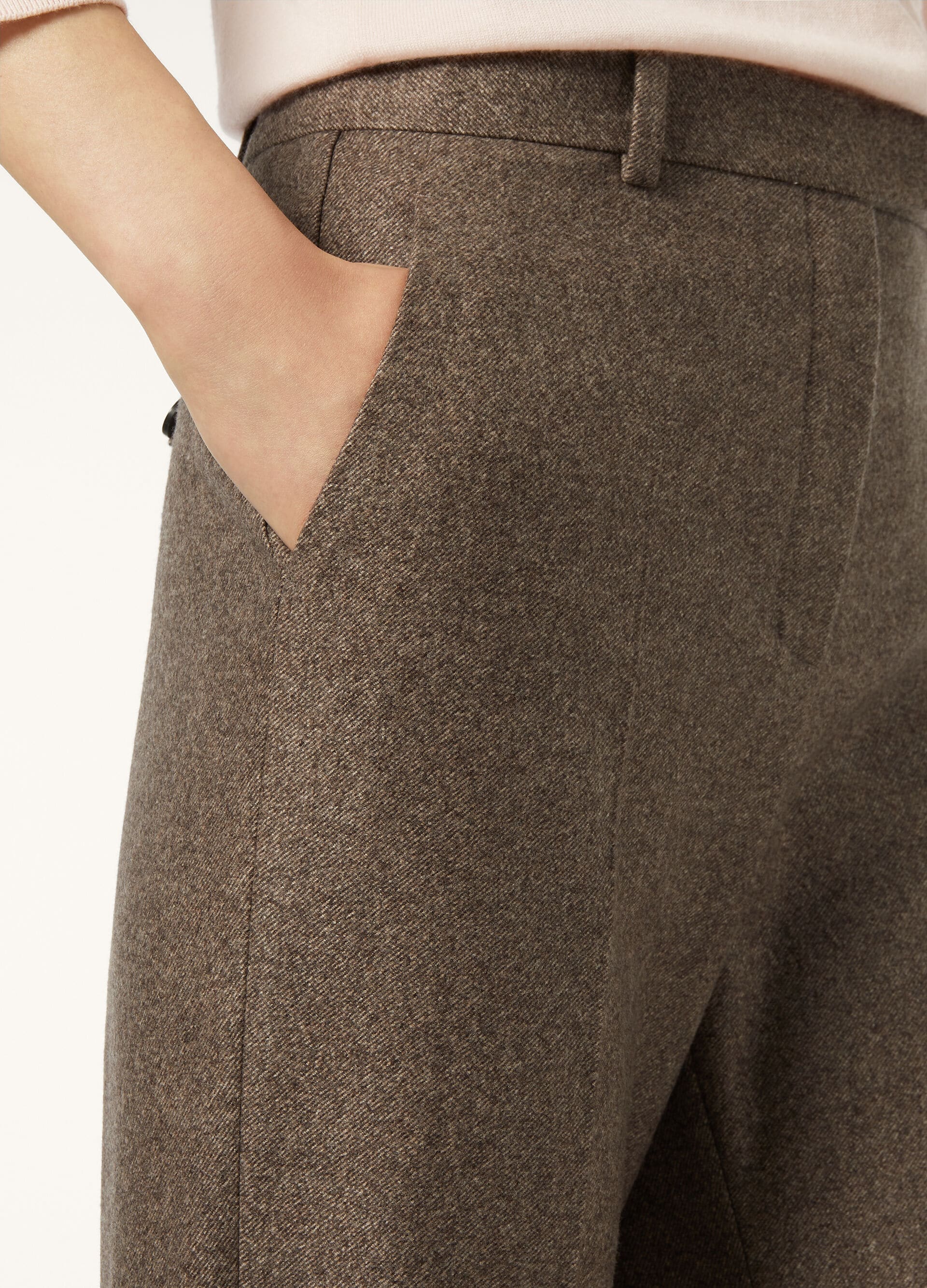 DAVEY TROUSERS WISH CASH FLANNEL