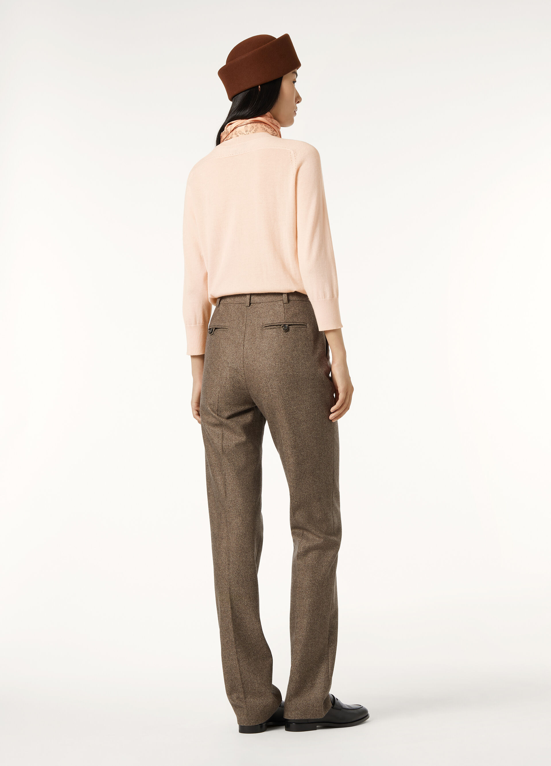 DAVEY TROUSERS WISH CASH FLANNEL
