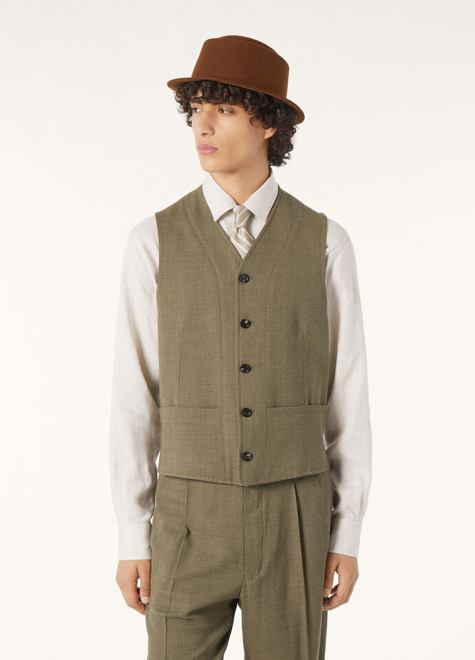DRAYTON VEST HOPSACK WOOL_FAP2807_518F_3