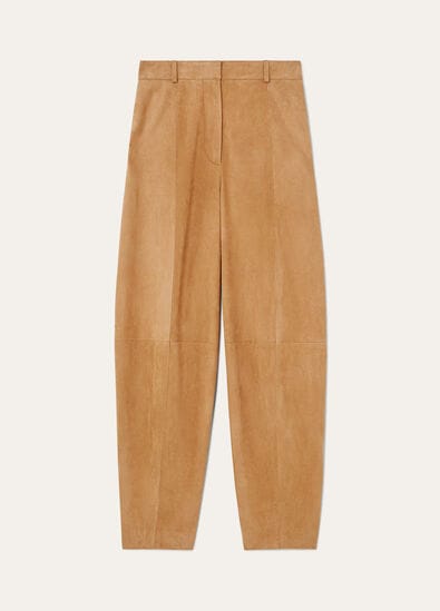 DAN TROUSERS LOWERED SUEDE